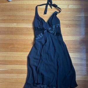 Jones New York Black Halter Dress